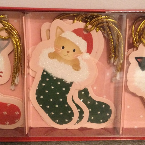 3/20$ Lady Jane Ltd. 16 Gift Tags, 2-Sided Christmas Kittens - Picture 6 of 12
